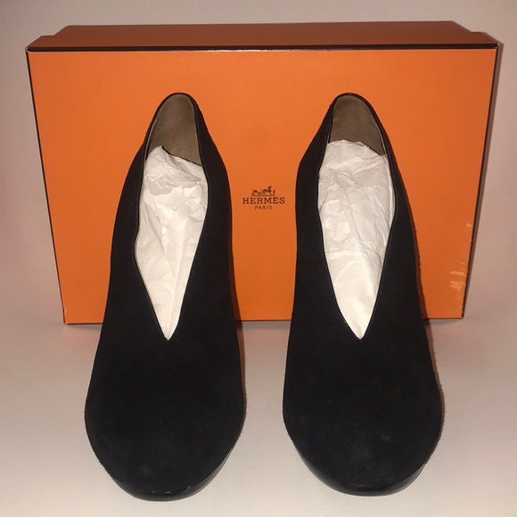 Hermes Black Suede Florida new never worn - Picture 5 of 7
